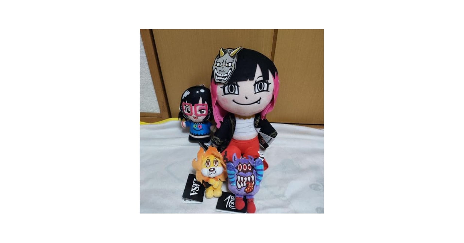 Amazon.co.jp: リサぬいぐるみ LISAぬいぐるみセット : おもちゃ